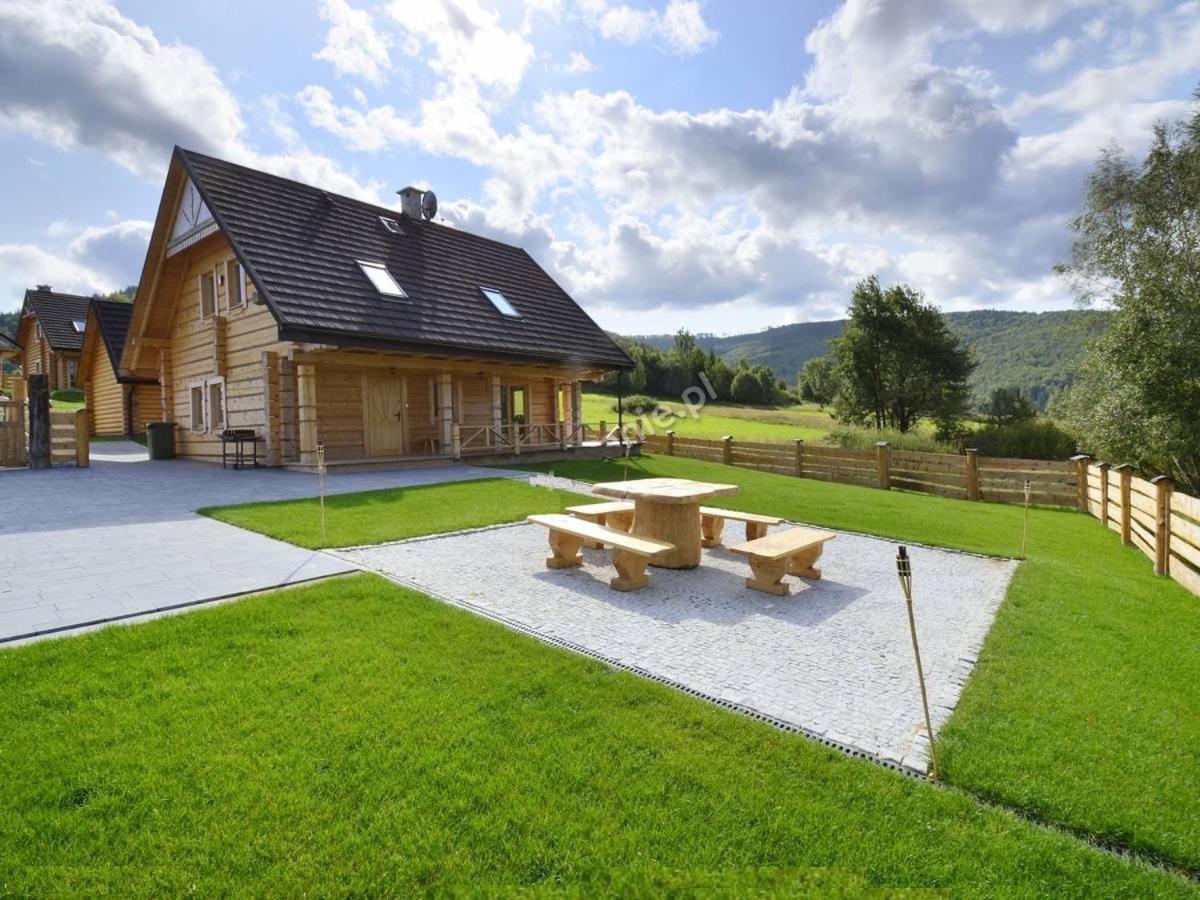 Domki Zawoja Z Jacuzzi Buitenkant foto