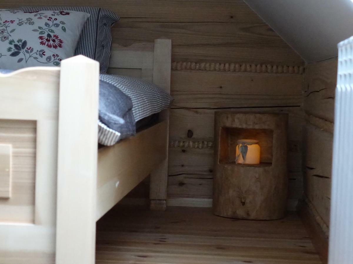 Domki Zawoja Z Jacuzzi Buitenkant foto