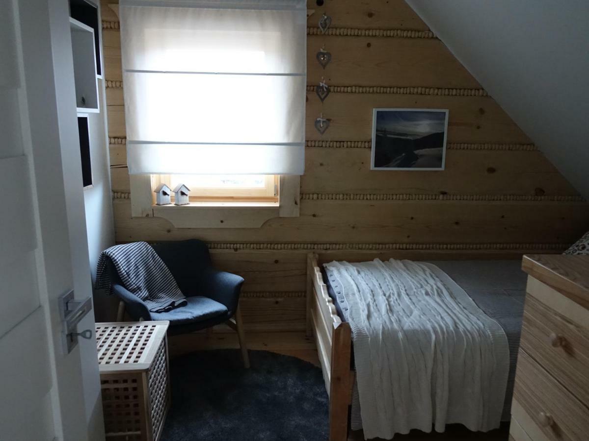 Domki Zawoja Z Jacuzzi Buitenkant foto